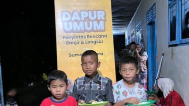 2.178 porsi makanan diberikan ke korban bencana di Tapsel