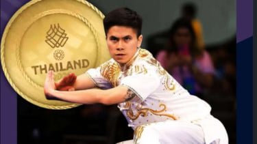 Ukir Sejarah di Bangkok, Edgar Xavier Sabet Emas Wushu Taolu Putra SEA Games 2025