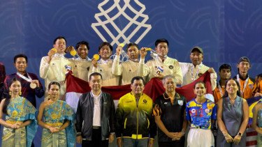 Nurdin Halid: Dua Emas Beregu Tenis SEA Games Bukti Kebangkitan Prestasi Tenis Nasional
