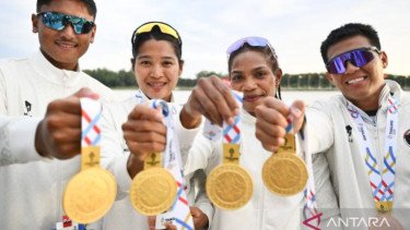 Gacor! Tim Canoe dan Kayak Indonesia Tutup SEA Games 2025 dengan 13 Medali