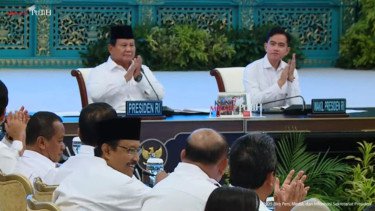 Laporan Penanganan Bencana Mentan Amran, Satu-satunya Menteri yang Disambut Tepuk Tangan Presiden dan Kabinet