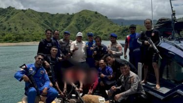 Polisi Kejar-kejaran dan Tembak Perahu Pemburu Rusa di Perairan Komodo