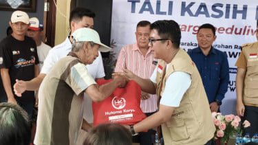 98 Resolution Network Salurkan 5.000 Paket Tali Kasih Natal di Sulut