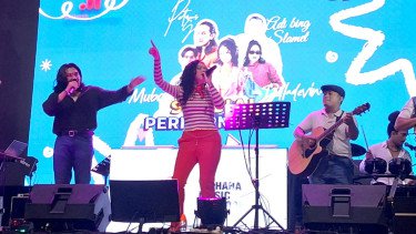 Romaria Simbolon Curhat Lewat Lagu di Wahana Music Night, Penonton Ikut Baper