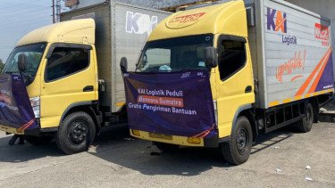 Gratiskan Pengiriman, KAI Logistik Distribusikan 3 Ton Bantuan ke Daerah Terdampak Bencana Sumatra
