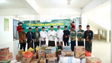 Pj Ketua Umum PBNU Serahkan Bantuan Rp1 Miliar untuk Korban Bencana Aceh