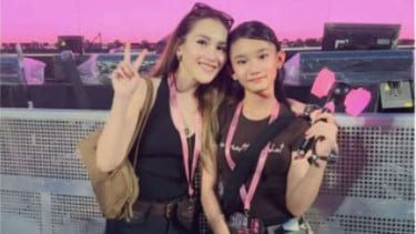 Ayu Ting Ting dan putrinya, Bilqis