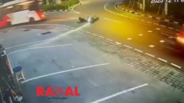 Pengendara Motor Tewas di Jaksel Usai Terjatuh Lalu Tertabrak Mini Transjakarta