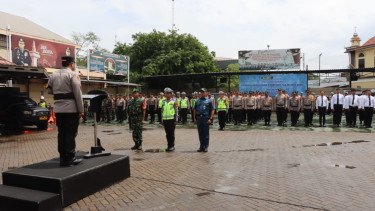 Beri Rasa Aman Warga Rayakan Nataru, Polres Priok Dirikan Pos Pengamanan dan Kerahkan Puluhan Personel