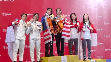 Tim Loncat Indah Indonesia Raih Perunggu di SEA Games 2025