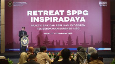 Gelar Retreat SPPG Inspiradaya, Kemenko PM Pastikan Program MBG Dirasakan Masyarakat