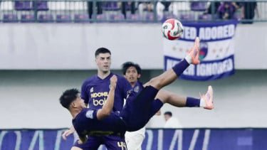Komentar Hokky Caraka Usai Bikin Gol Salto Spektakuler