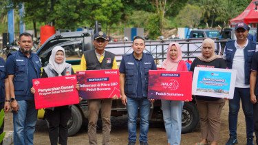 Bangkit Bersama Pascabencana Sumatera, Telkomsel Salurkan Bantuan dan Posko Layanan di Padang