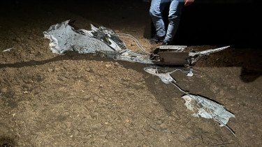 Material diduga serpihan pesawat jatuh yang ditumpangi Jenderal Libya di Turki