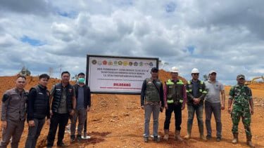Satgas PKH memberikan sanksi denda kepada PT Toshida Indonesia Rp1,2 Triliun