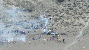 Helikopter Jatuh di Gunung Kilimanjaro Tanzania, Lima Orang Tewas