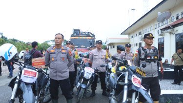 Pemulihan Pascabencana Aceh Utara Dikebut, Polri Turunkan Ekskavator dan Truk
