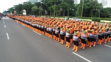 3.395 Pasukan Oranye Disiagakan saat Malam Pergantian Tahun Baru
