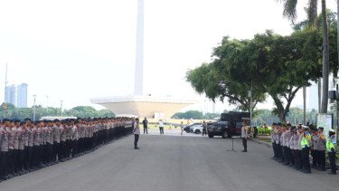 Waspada Macet! Demo Buruh di Monas, 2.617 Personel Polisi Diterjunkan