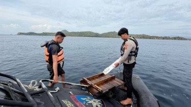 Serpihan Badan Kapal Wisata Tenggelam di Labuan Bajo yang Dinaiki Pelatih Valencia DItemukan