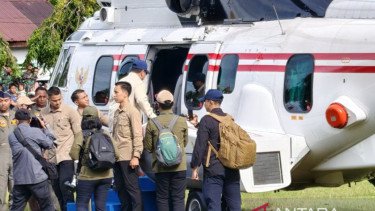 Prabowo Menuju Aceh Tamiang, Tinjau Pembangunan Hunian Pascabencana