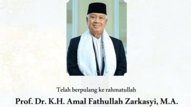 Kiai Gontor KH Amal Fathullah Zarkasyi berpulang ke rahmatullah