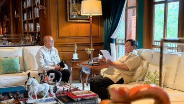 Temui Prabowo, Rosan Bahas Percepatan Proyek Hilirisasi senilai Rp 100 Triliun
