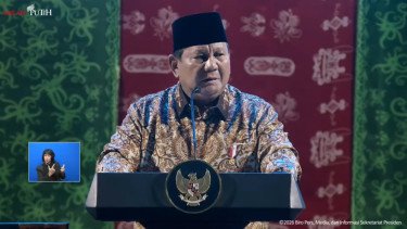 Prabowo: Di Tengah Gejolak Perang Dimana-mana, Kita Harus Bersyukur Indonesia Damai