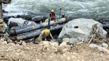 HK Akselerasi Pemulihan Infrastruktur Pascabencana di Lima Wilayah di Sumbar