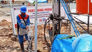 Pulihkan Akses Air Bersih di Aceh Tamiang, Pertamina-Elnusa Serahkan Alat Bor Sumur Air
