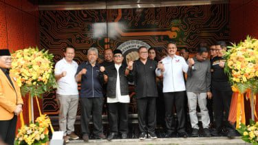 Resmikan Sekber, Oso: Ini Satu Kekuatan yang Mewakili 17 Juta Suara Rakyat