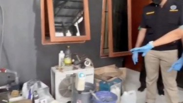 BNN Gerebek Pabrik Narkoba di Tangerang, Tiga Pelaku Termasuk Kurir Ditangkap