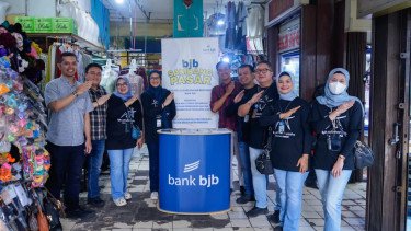 Bank bjb Perluas Dukungan Pembiayaan dan Transaksi UMKM di Pasar Tradisional