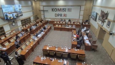 Rapat Komisi III DPR RI dan Badan Keahlian DPR membahas RUU Perampasan Aset