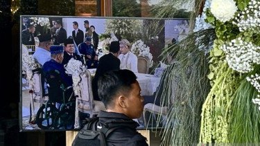 Momen Prabowo dan Jokowi Jadi Saksi Nikah Sespri Agung Surahman