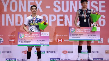 Pengakuan Jujur Jonatan Christie Usai Gagal Juara India Open 2026, Soroti Faktor Angin hingga Kondisi Lapangan