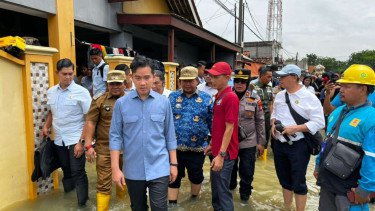 Gibran Datang ke Pengungsian Banjir Bekasi, Polri Pastikan Warga Aman dan Terlayani