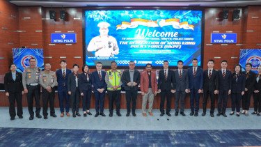 Polisi Hong Kong Takjub Penegakan Hukum ETLE di Indonesia