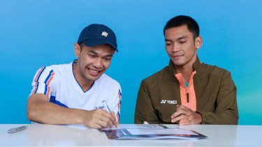 Indonesia Masters 2026: Fajar/Fikri Sapa Penggemar Lewat Meet and Greet