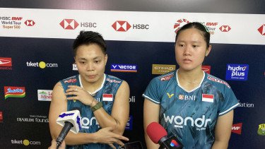 Apriyani/Lanny Tumbang di Semifinal Indonesia Masters 2026, Ganda Putri Indonesia Habis