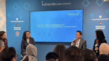 Direktur Utama BRI Hery Gunardi di World Economic Forum (WEF) 2026 di Davos