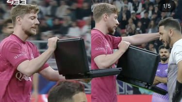 MrBeast Nyogok Kiper Rp167 Juta demi Gol Penalti di Laga Amal