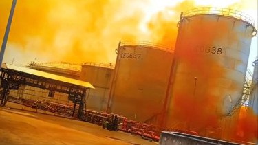 PT Vopak Indonesia Diduga Bocor Gas, Warga Alami Sesak Nafas