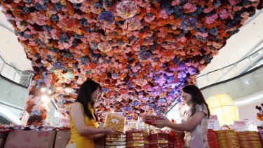 Sambut Imlek 2026, Lampion dan Taman Bunga Raksasa Warnai Perayaan Tahun Baru China