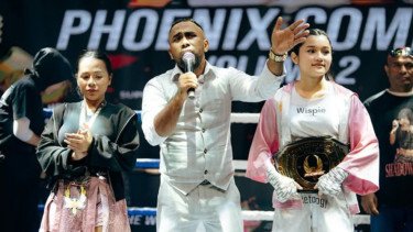 Winona Karamoy Menang TKO Atas Cimoy