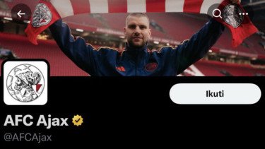 Ajax Pajang Foto Maarten Paes di Header Akun X Resmi usai Umumkan Transfer