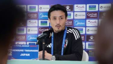 Pelatih Jepang Kensuke Takahashi Sebut Indonesia Punya Peluang Besar Juara Piala Asia Futsal 2026