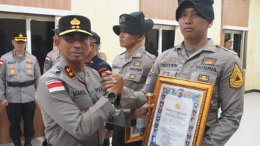 Taruna Akpol Selamatkan Bocah Hanyut di Aceh Tamiang Dapat Penghargaan