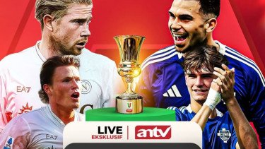 Sedang Berlangsung! Live di ANTV: Napoli Tantang Klub Milik Orang Kaya Indonesia di Perempat Final Coppa Italia