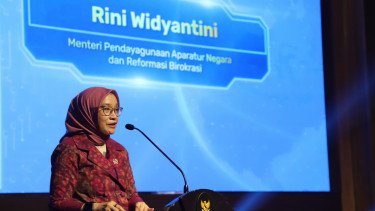 Menteri PAN-RB Rini Widyantini.